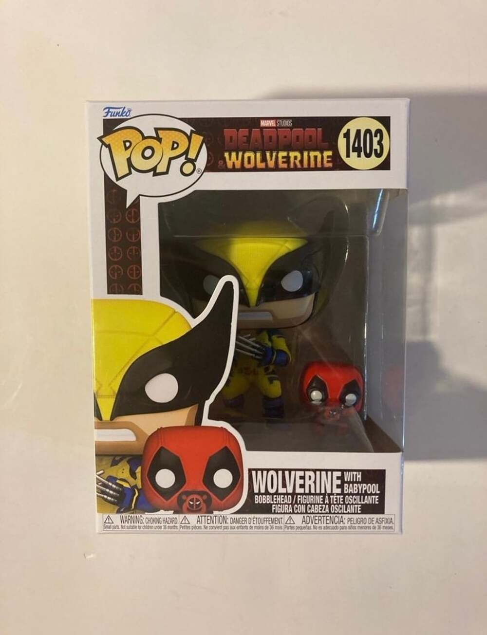 Funko Pop! Wolverine with Babypool #1403